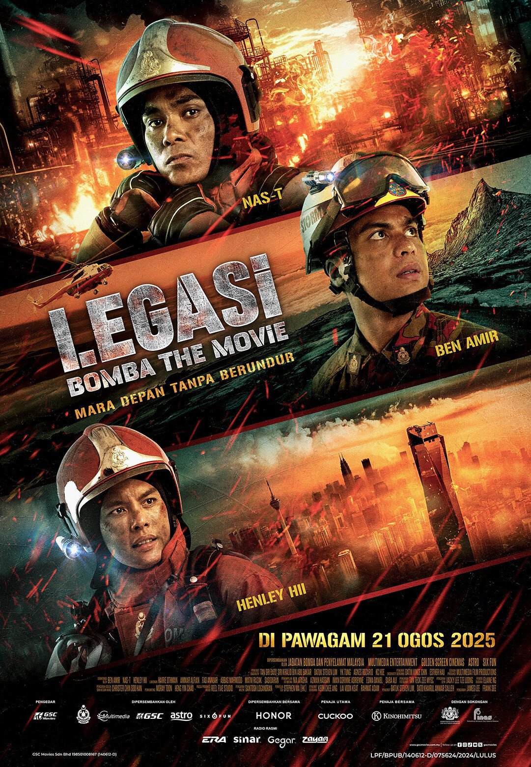 ดูหนัง Legasi: Bomba the Movie (2024) ตำนานนักผจญเพลิง