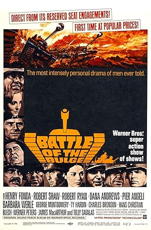 ดูซีรี่ย์ Battle of the Bulge (1965) รถถังประจัญบาน